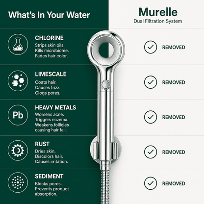 Murelle Shower Head with Filter